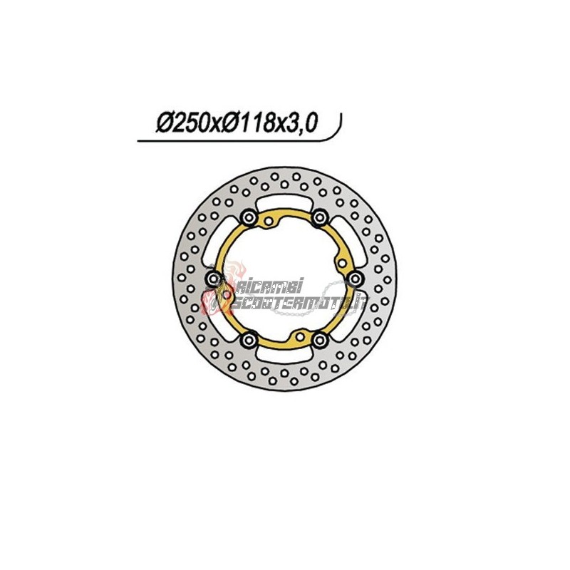 DISCO DE FRENO DELANTERO SUZUKI RMZ 4T 250 2007-2018