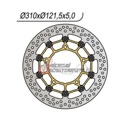 DISCO DE FRENO DELANTERO SUZUKI GSR 600 2006-2010