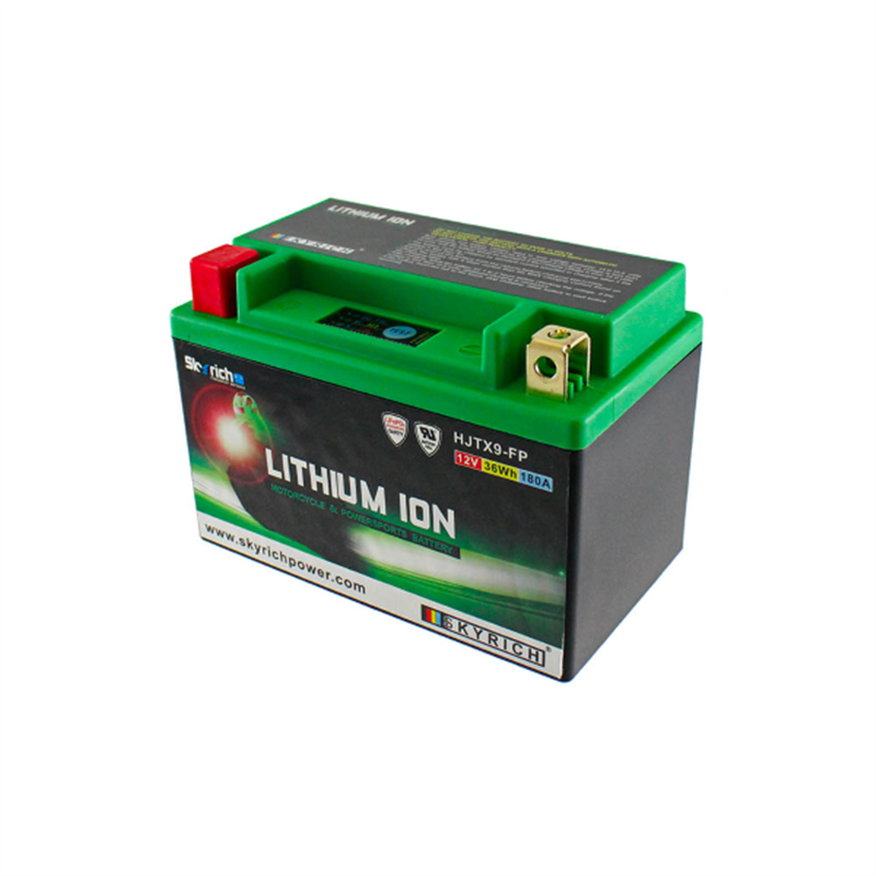 BATTERIE AU LITHIUM SKYRICH YTX9-BS LiFePo4 - YTX9BS MOTO SCOOTER QUAD CROSS HJTX9-FP