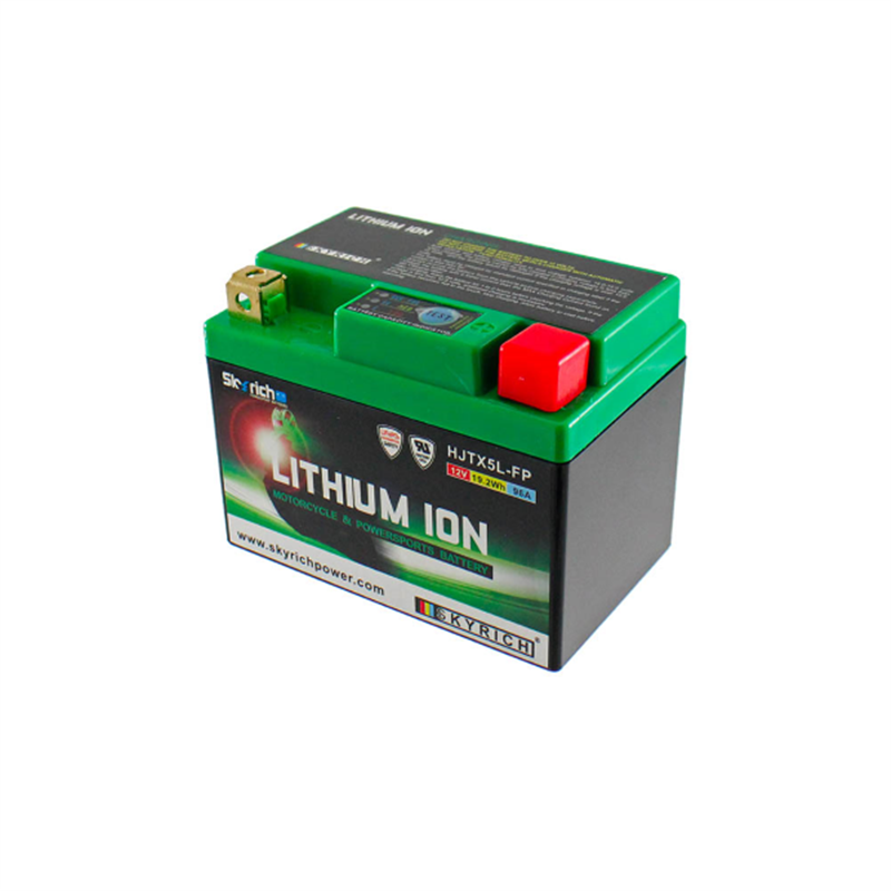 BATERÍA DE LITIO SKYRICH YTZ5S-BS LiFePo4 - YTZ5SBS MOTO PATINETE QUAD CROSS HJTZ5S-FP