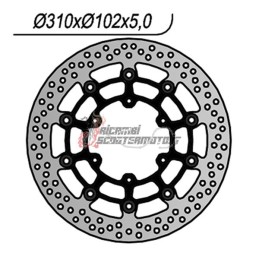 DISCO DE FRENO DELANTERO SUZUKI GSX-R 600 2008-2010