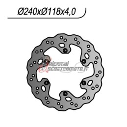 DISQUE DE FREIN ARRIÈRE SUZUKI RM 125 1999-2008