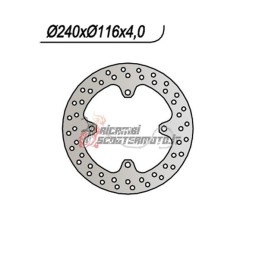 DISCO DE FRENO TRASERO SUZUKI RMZ 4T 250 2004-2006