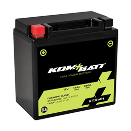 BATERIA DE GEL KOMBATT KTX14H MOTO PATINETE QUAD CROSS