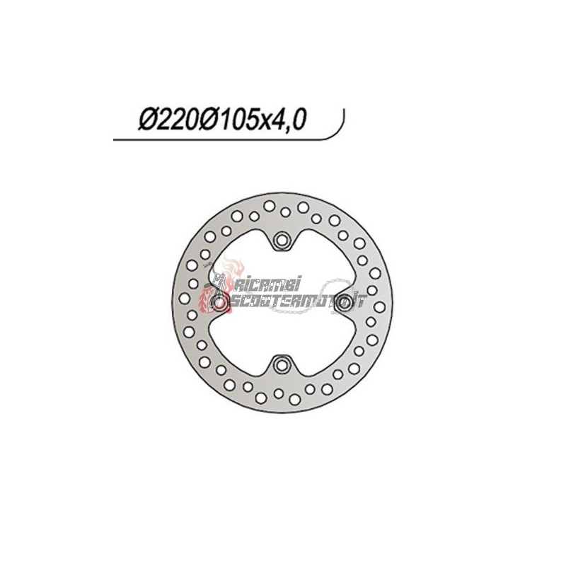 HINTERE BREMSSCHEIBE HONDA TRX EX SPORTRAX 400 1999-2008