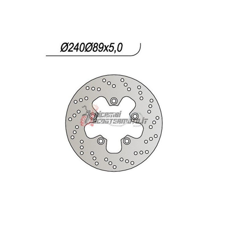 REAR BRAKE DISC SUZUKI RF 400 1993-1997