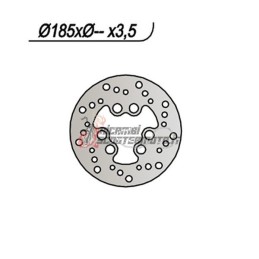 DISCO DE FRENO TRASERO SUZUKI RMX 50 1996-2001
