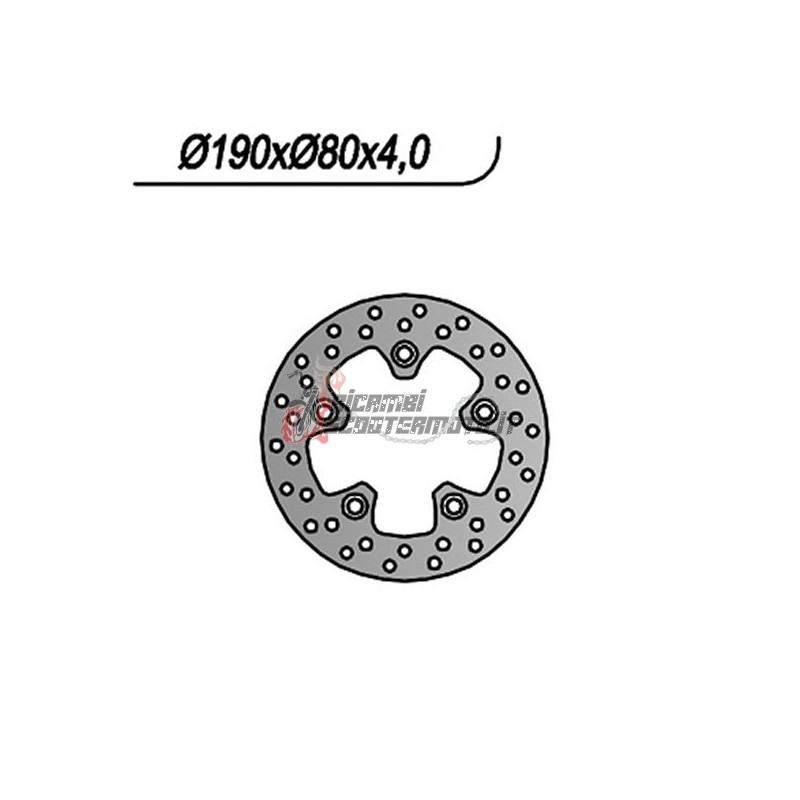 FRONT BRAKE DISC SYM JET 50 1999-2002