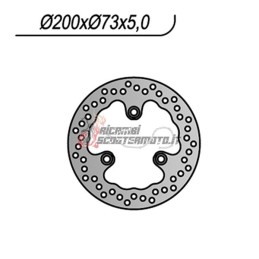 REAR BRAKE DISC SYM JOYRIDE 125 2001-2002