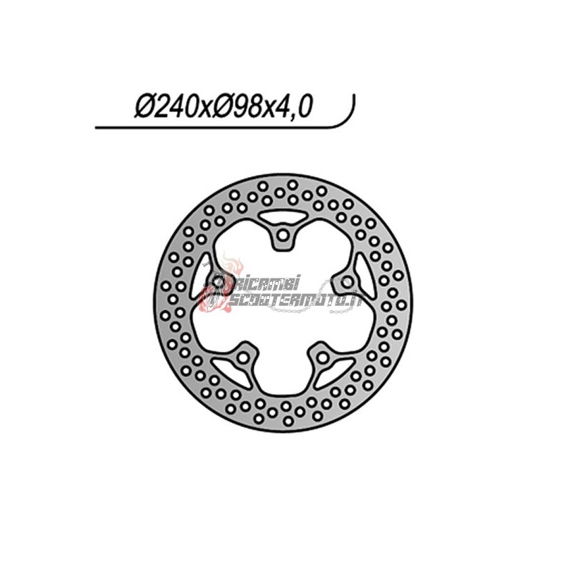 DISQUE DE FREIN AVANT SYM JOY MAX GTS 125 2006-2011
