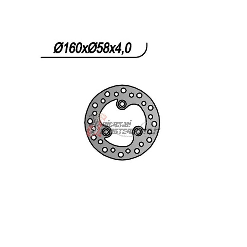 VORDERE BREMSSCHEIBE ITALJET CRUISE 50 1995-1995