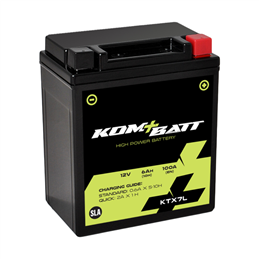 KOMBATT GEL KTX7L MOTORCYCLE SCOOTER QUAD CROSS BATTERY