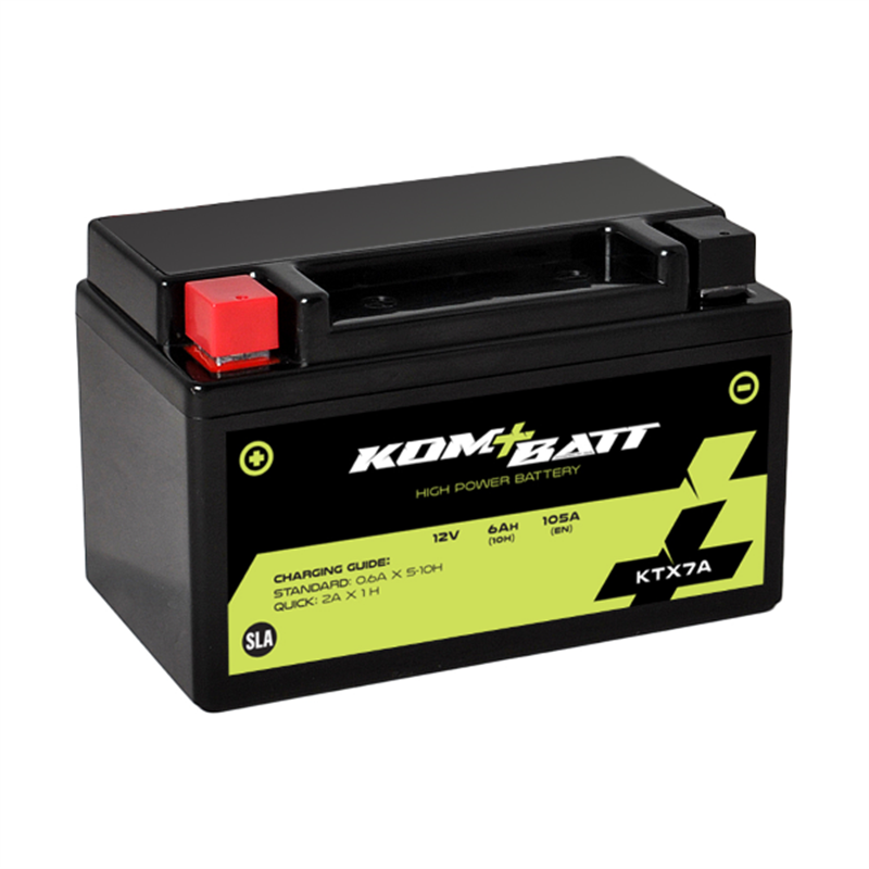 BATERIA DE GEL KOMBATT KTX7A MOTO PATINETE QUAD CROSS