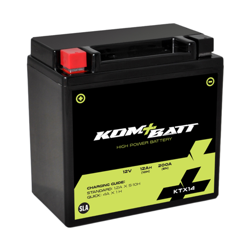 BATTERIE GEL KOMBATT KTX14 MOTO SCOOTER QUAD CROSS