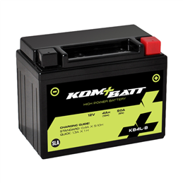 BATERIA DE GEL KOMBATT KB4L-B MOTO PATINETE QUAD CROSS