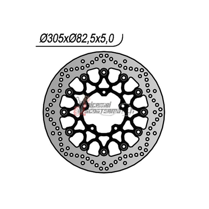 FRONT BRAKE DISC TRIUMPH TIGER EXPLORER XCA ABS 800 2018-2020