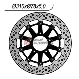 FRONT BRAKE DISC TRIUMPH BABY SPEED 600 2001-2002