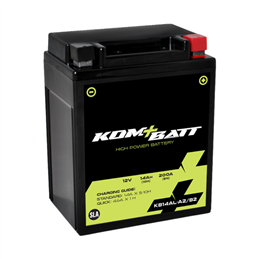 BATERIA DE GEL KOMBATT KB14L-A2 MOTO PATINETE QUAD CROSS