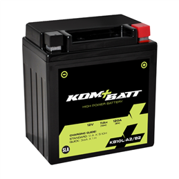 BATTERIE GEL KOMBATT KB10L-A2 MOTO SCOOTER QUAD CROSS
