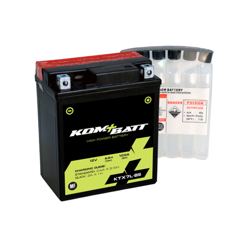 Kombatt MF KTX7L-BS Batterie MOTORRAD ROLLER QUAD CROSS