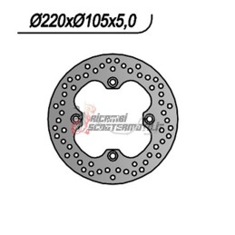 DISCO DE FRENO TRASERO PEUGEOT SV 250 2001-2002