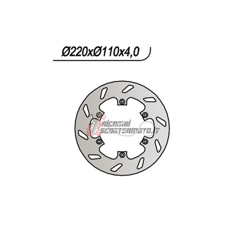 HINTERE BREMSSCHEIBE APRILIA RX 125 1989-2000