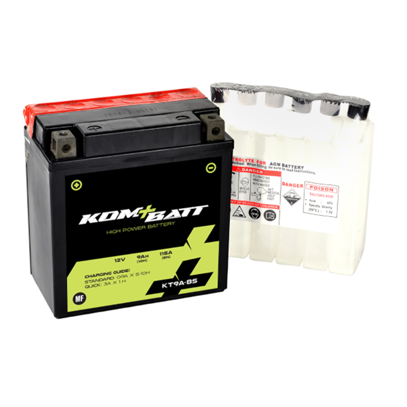 Kombatt MF KT9A-BS Batterie MOTORRAD ROLLER QUAD CROSS