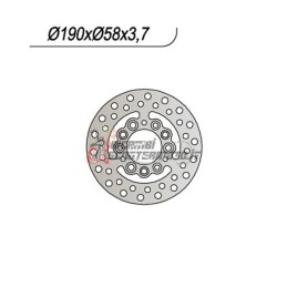 DISCO DE FRENO DELANTERO PGO T-REX 2T 50 2000-2002