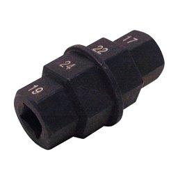 HERRAMIENTA DE DESMONTAJE DE RUEDA DELANTERA CON HEXÁGONO 17-19-22-24MM BCR    