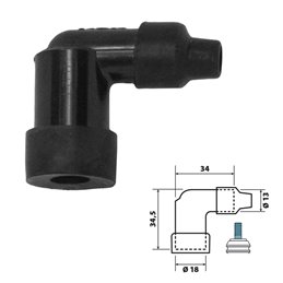 LZFH ZÜNDKERZENSTECKER OHNE BCR-WIDERSTAND    