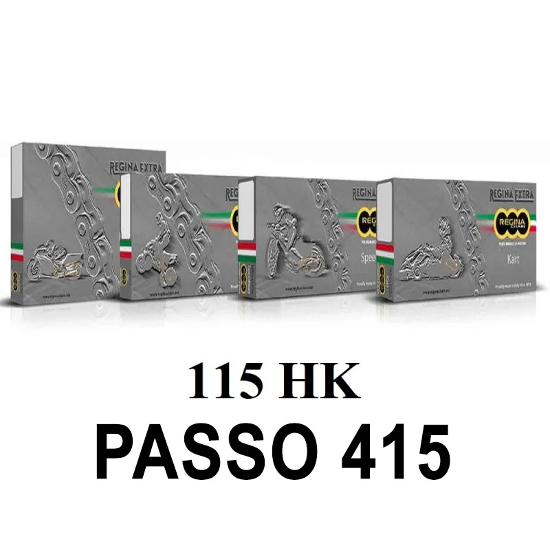REINA DE LA CADENA 115HK 104 MAGLIE PASSO 415 ORO     
