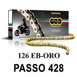 REINA DE LA CADENA 126EB-ORO 142 MAGLIE PASSO 428 ORO     