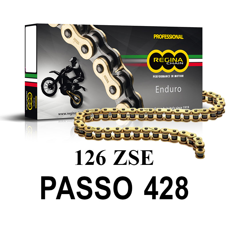 KETTENKÖNIGIN 126ZSE 132 MAGLIE PASSO 428 ORO     
