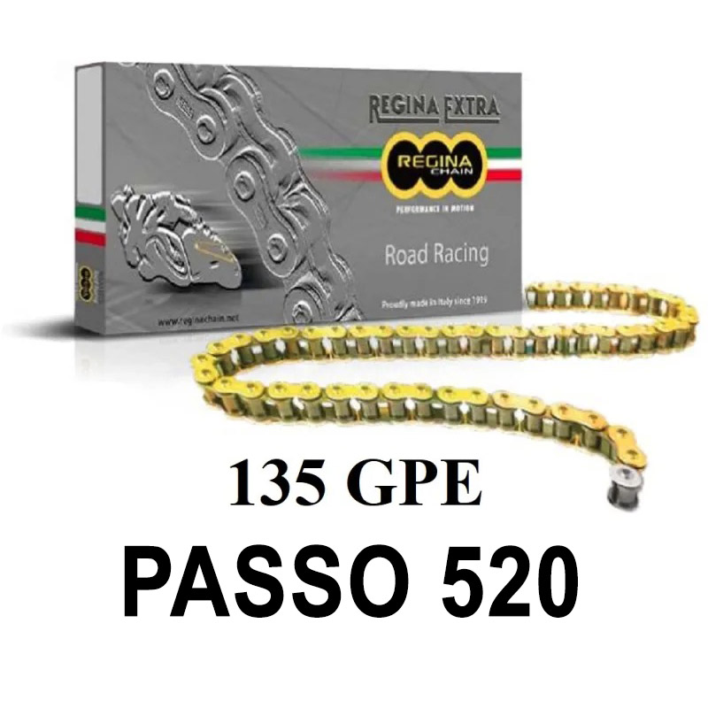 KETTENKÖNIGIN 135GPE 120 MAGLIE PASSO 520 ORO     