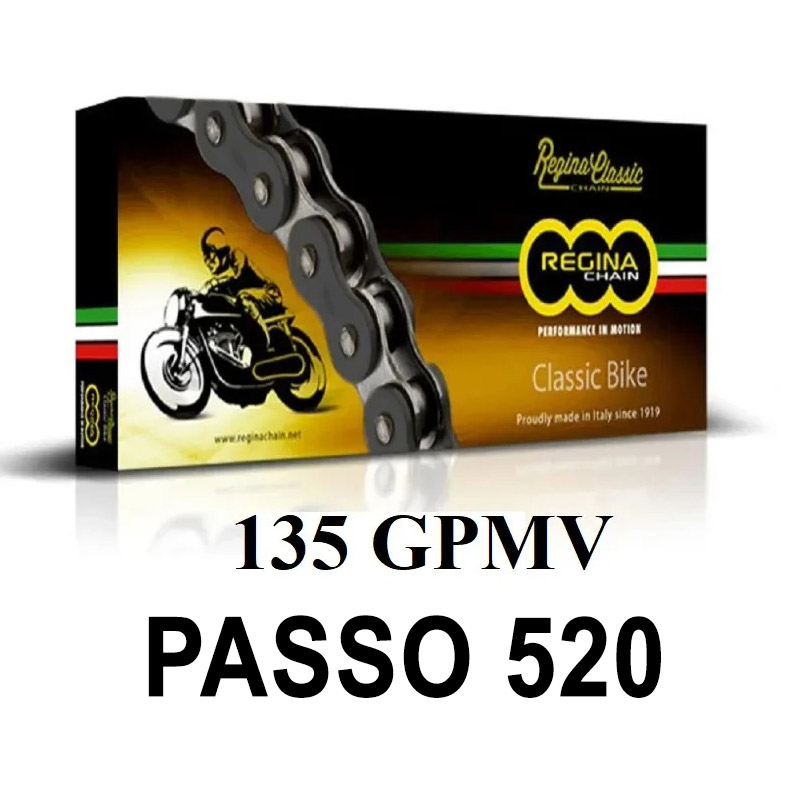 CHAIN QUEEN 135GPMV/001 120 MAGLIE PASSO 520 CON GIUNTO     