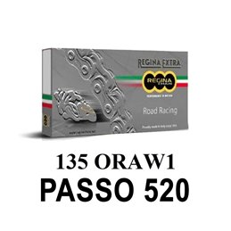 CHAIN QUEEN 135ORAW1 120 MAGLIE PASSO 520 NERO     