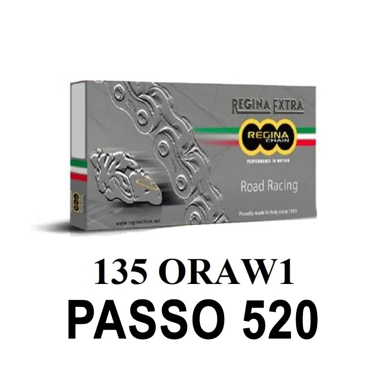 KETTENKÖNIGIN 135ORAW1 120 MAGLIE PASSO 520 NERO     