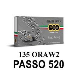 REINA DE LA CADENA 135ORAW2 124 MAGLIE PASSO 520 NERO     