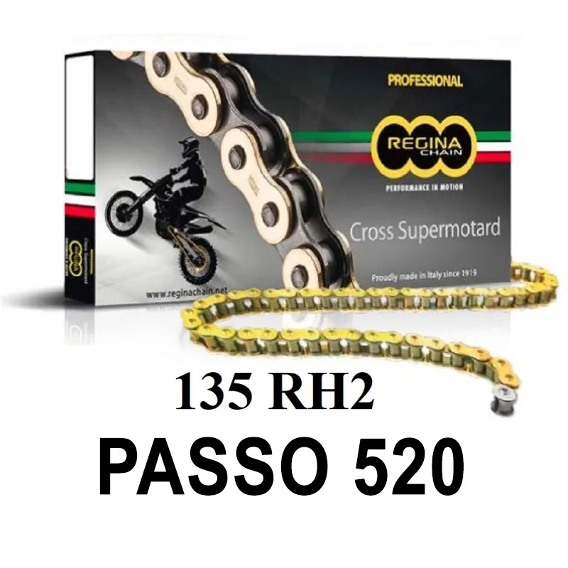 KETTENKÖNIGIN 135RH2 100 MAGLIE PASSO 520 ORO     