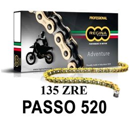 REINA DE LA CADENA 135ZRE 112 MAGLIE PASSO 520 ORO     