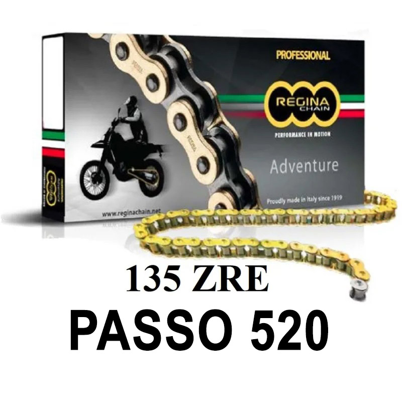 KETTENKÖNIGIN 135ZRE 114 MAGLIE PASSO 520 ORO     