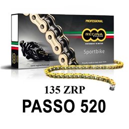 REINA DE LA CADENA 135ZRP 118 MAGLIE PASSO 520 ORO  BENELLI TRK 702 EU5 700 2023-2024
