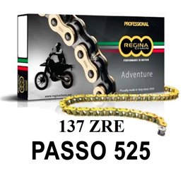 REINA DE LA CADENA 137ZRE 120 MAGLIE PASSO 525 ORO     