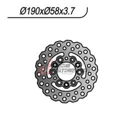 FRONT BRAKE DISC MBK CS MATCH G EU 1/2 50 2002-2003