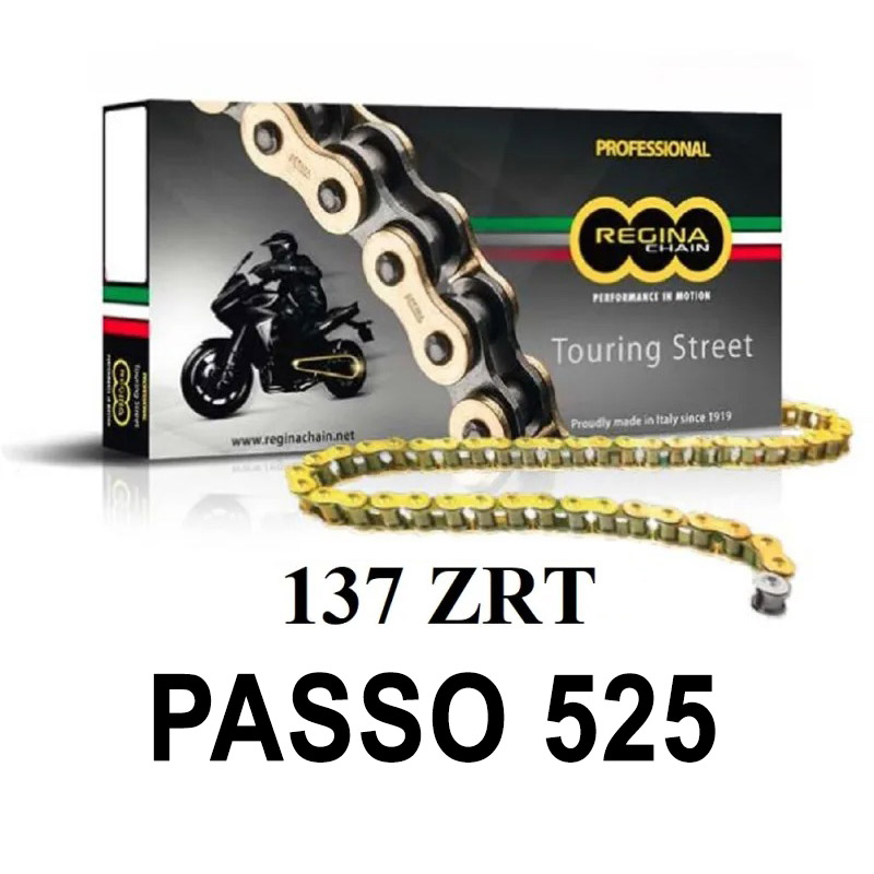 CHAIN 137ZRT 116 LINKS 525 PITCH GOLD REGINA BENELLI TRK 502X 500 2018-2023