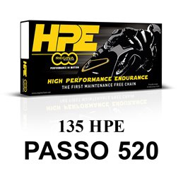 HPE CHAIN - 135HPE 114 LINKS STEP 520 GOLD REGINA YAMAHA XV H VIRAGO 250 1989
