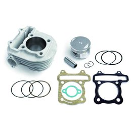 CYLINDER THERMIC GROUP IN ALUMINUM 57.4MM AIRSAL SYM FIDDLE II 125 2008-2009