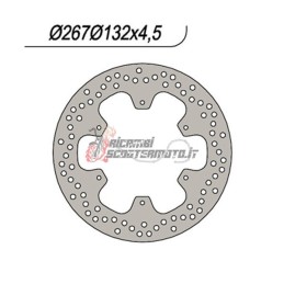 DISCO DE FRENO DELANTERO YAMAHA SRX 600 1988-1991