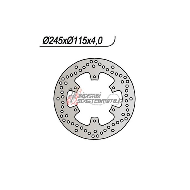 FRONT BRAKE DISC YAMAHA XTZ SUPER TÉNÉRÉ 750 1989-1991