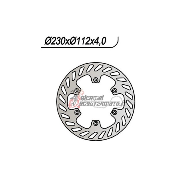 DISQUE DE FREIN AVANT YAMAHA DT R 50 2000-2002